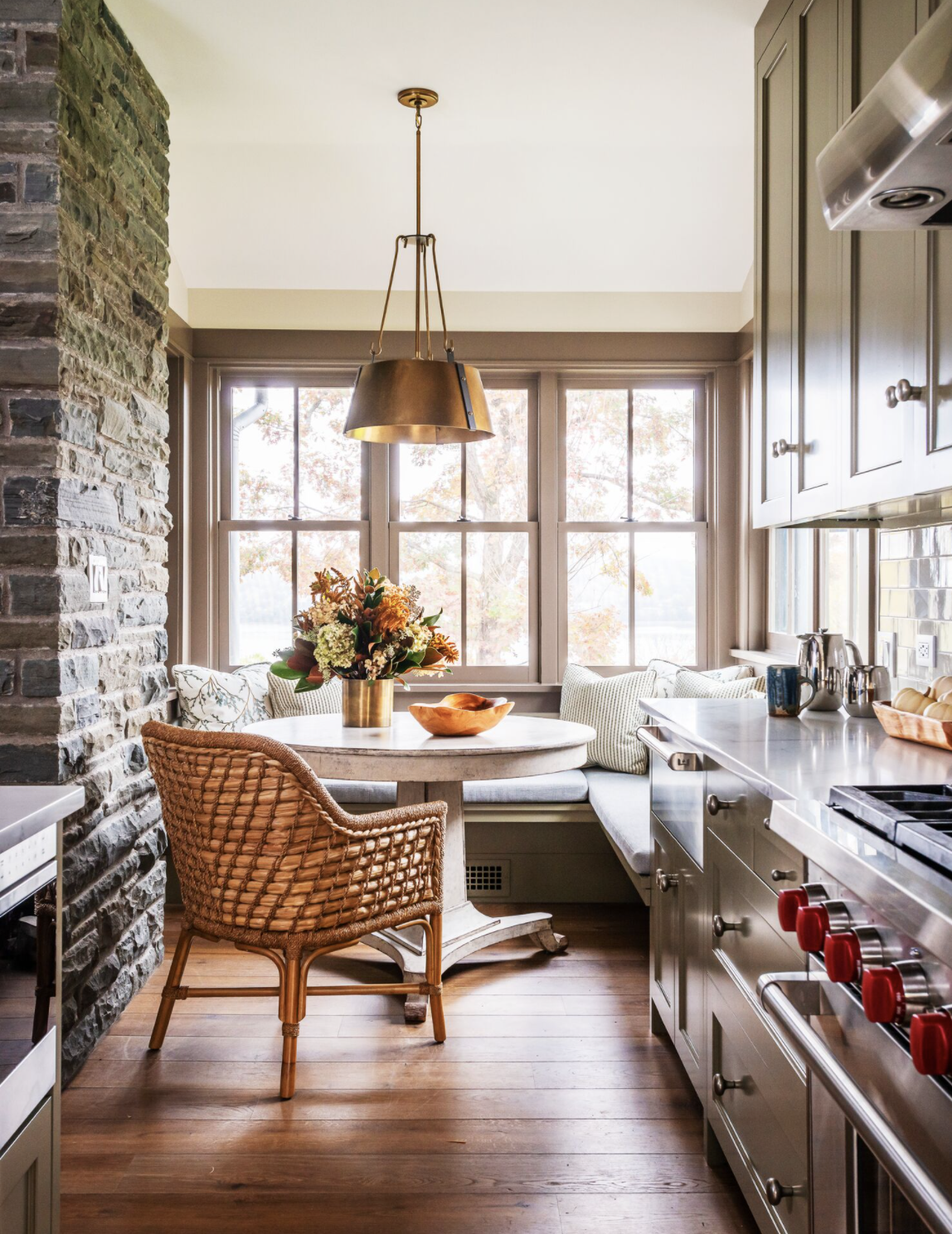 rustic french country kitchen