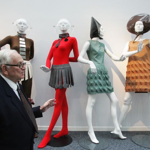 to go with the story "pierre cardin met