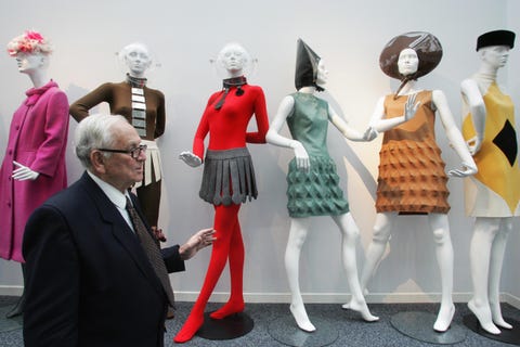 to go with the story "pierre cardin met