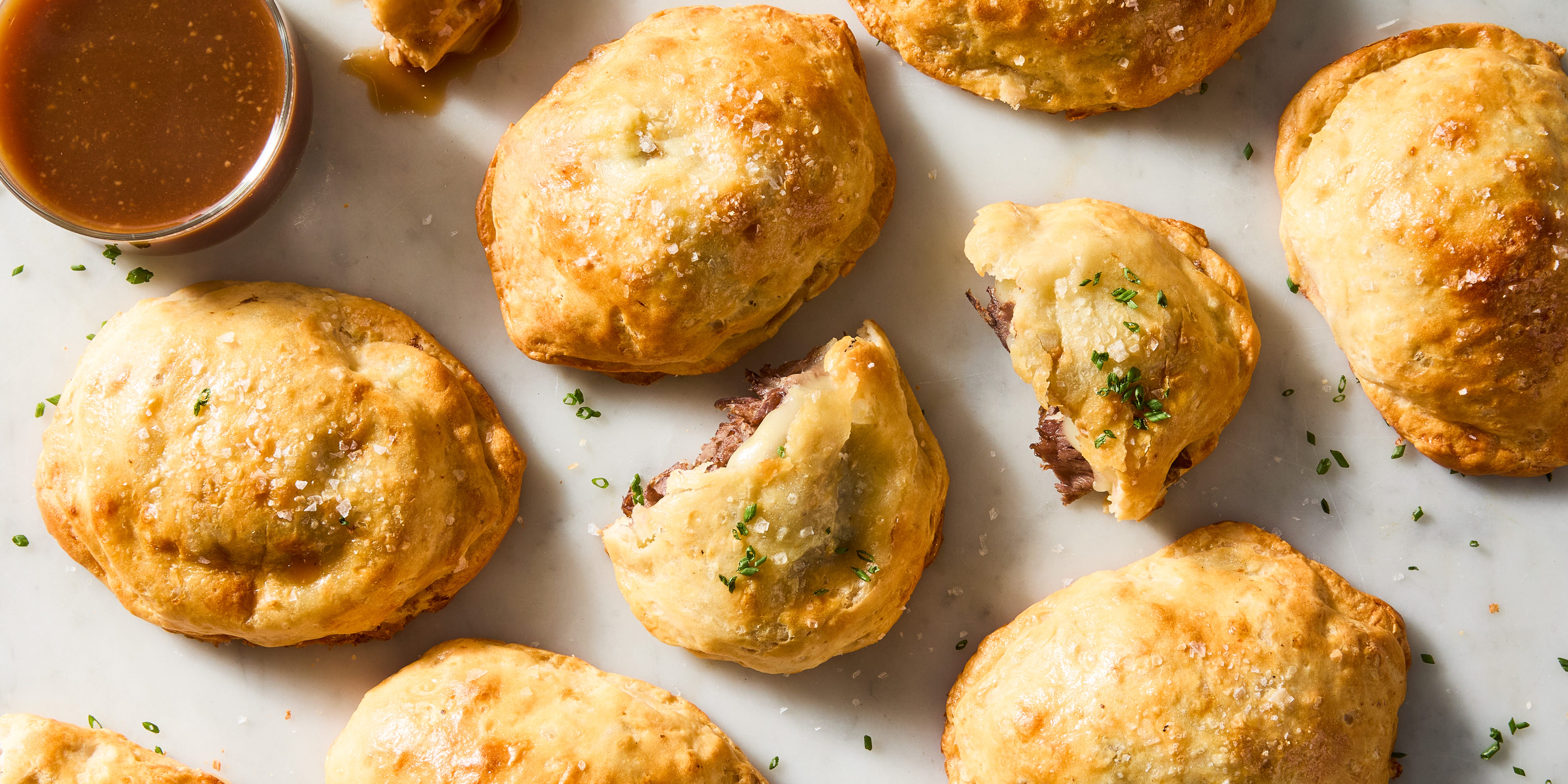 Our French Dip Stuffed Biscuits Au Jus-t The Dinner Hack You Need