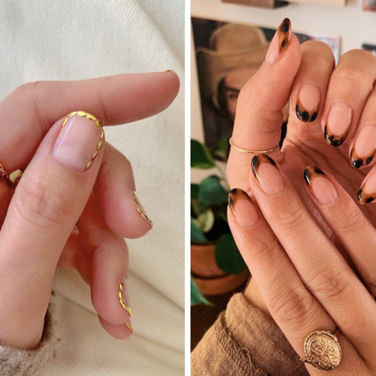 French manicure met een twist: de mooiste voorbeelden french-manicure-voorbeelden