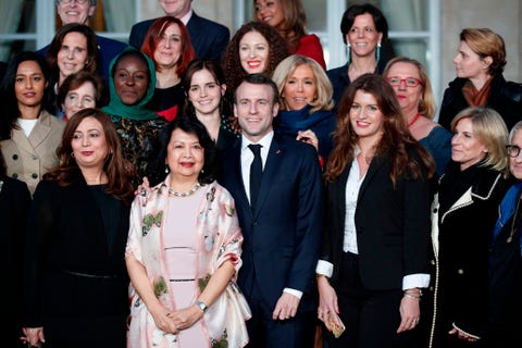 Emma Watson Attended The First G7 Advisory Committee For