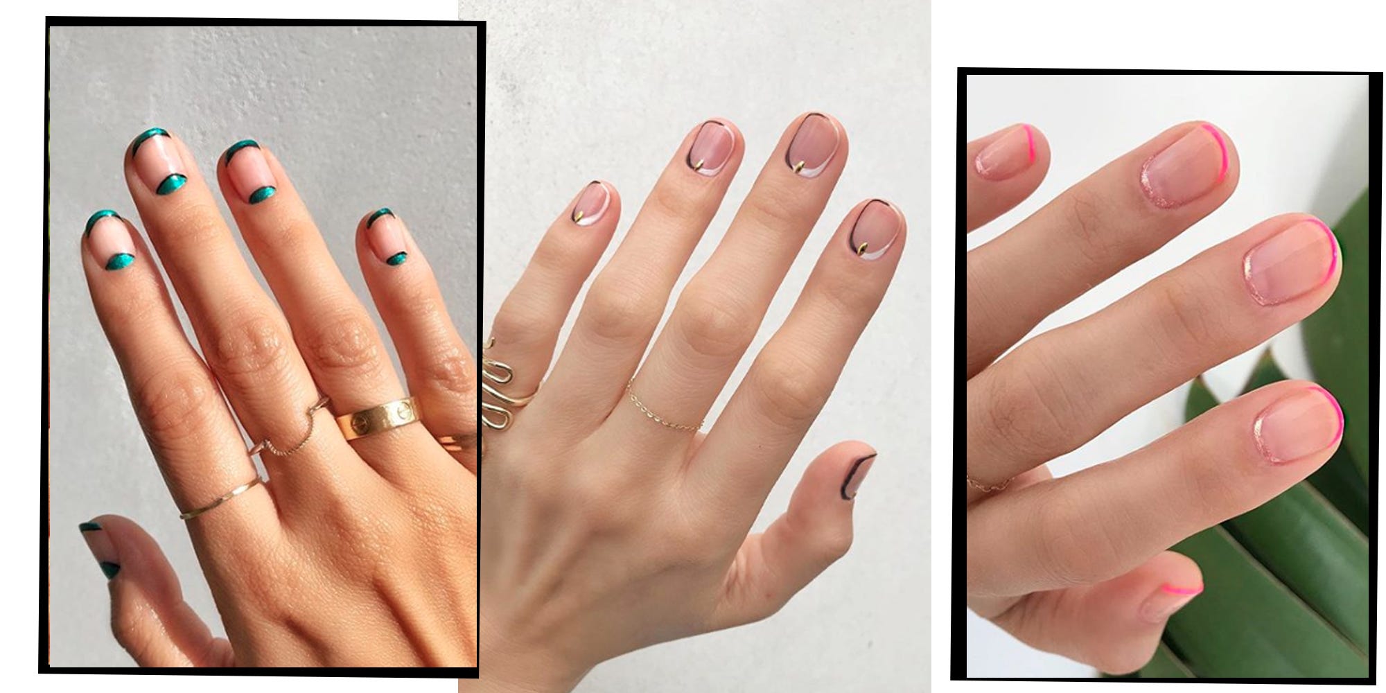 How To Wear The 2019 French Manicure Trend By @betina_goldstein