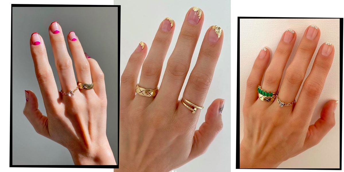 How To Wear The 2020 French Manicure Trend By @betina_goldstein