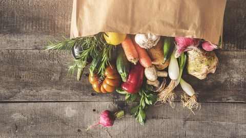 fresh vegetables healthy food concept