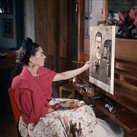 Famous Artist Studio Spaces Artists In Their Studios From Pablo Picasso To Frida Kahlo