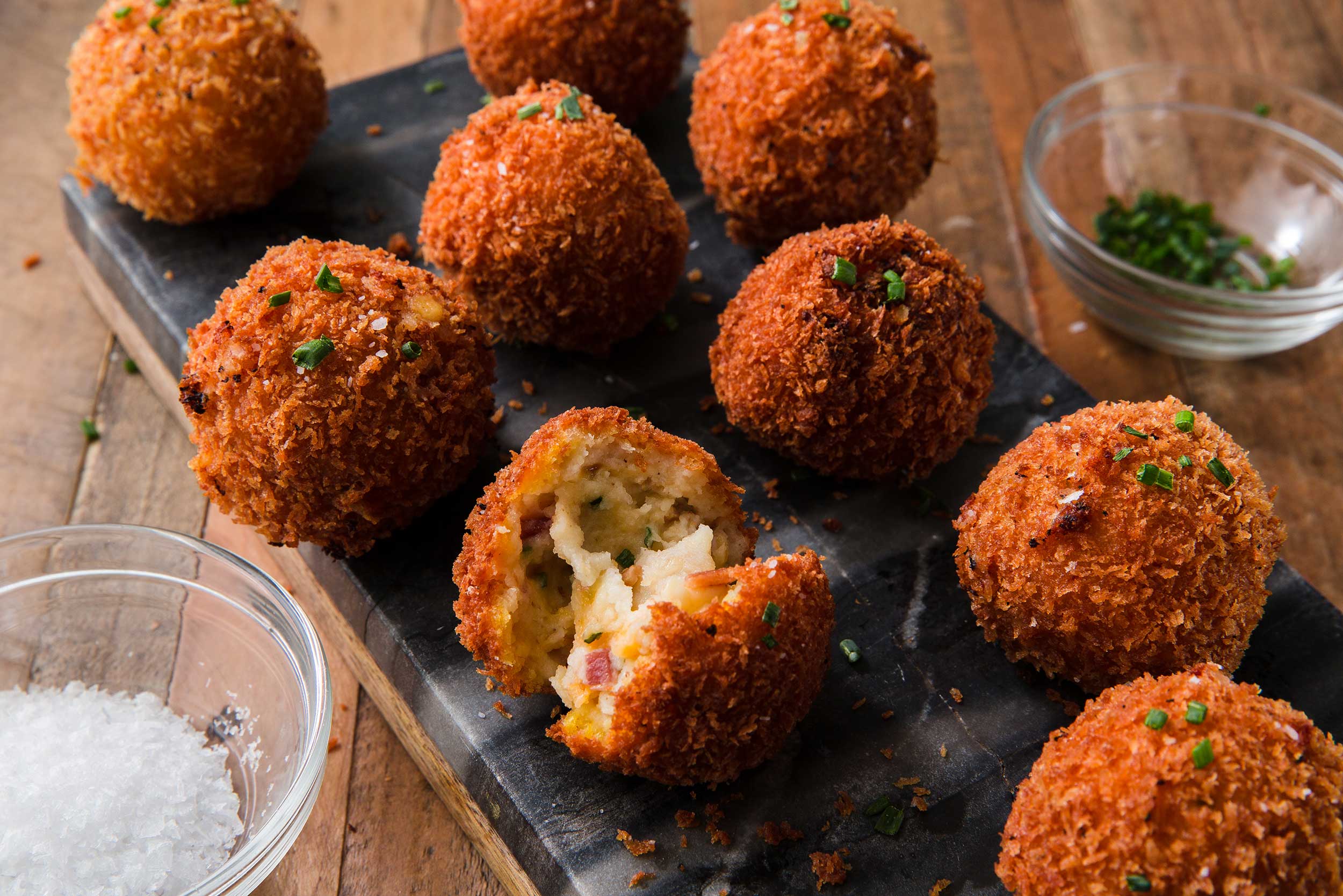 Leftover Mashed Potatoes? You Need To Make These Fried Mashed Potato Balls