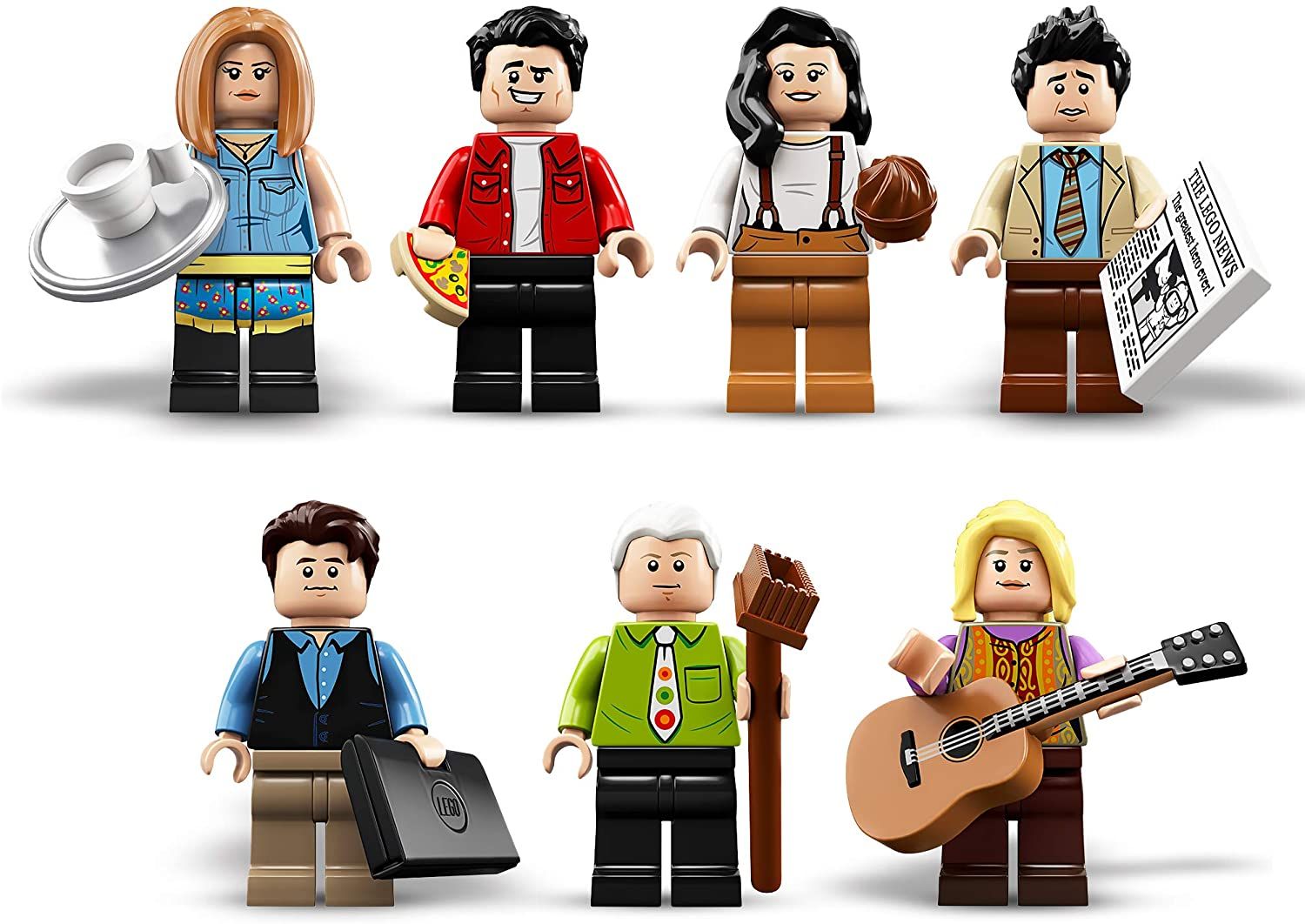 1 x LEGO® 21319 Minifigur °The Television Series Friends° Monica Geller neu. 