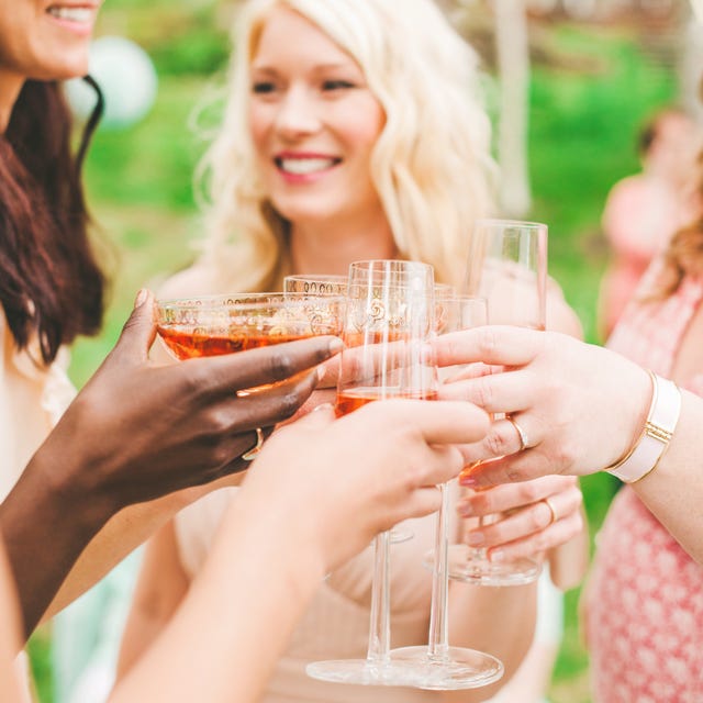 Friends toasting at a party Friends toasting at a party