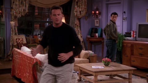 Friends switched off TV blunder Friends switched off TV blunder