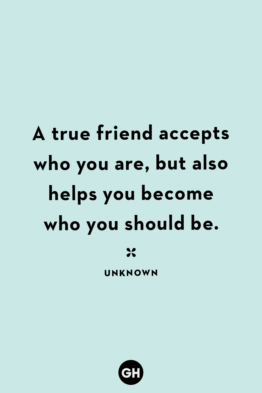 good friendship should be based on