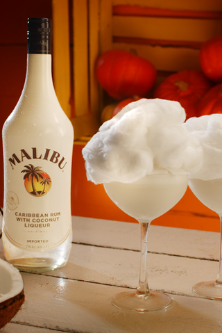 fright white cocktail malibu rum