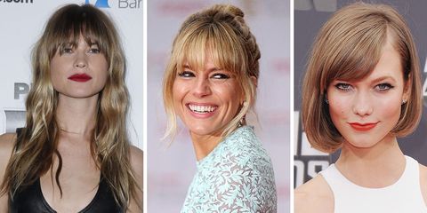 All the best fringe hairstyles