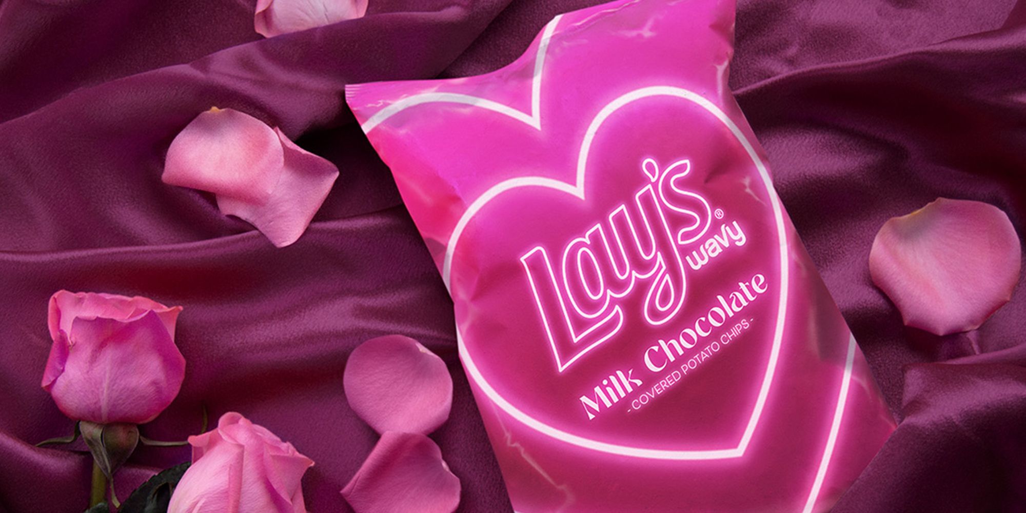 Lay S Has Created Wavy Potato Chips That Are Covered In Milk Chocolate For Valentine S Day