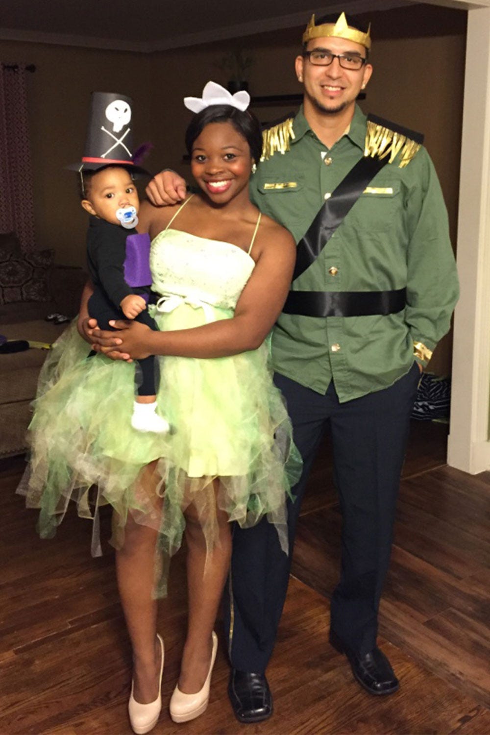 princess tiana and prince naveen costumes