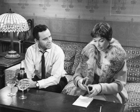 Jack Lemmon and Shirley Maclaine In The Apartment