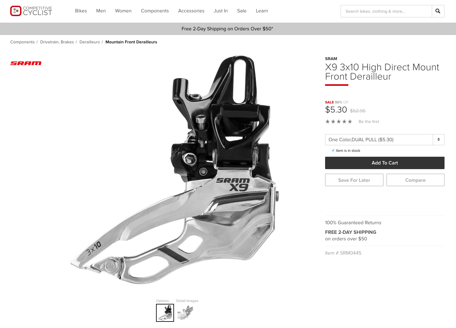 front derailleur price