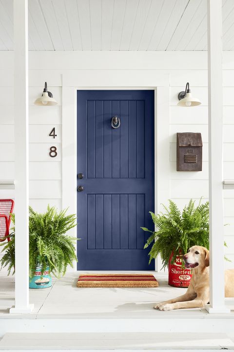14 Best Front Door Colors Paint Ideas For Every House Color - What Is The Most Popular Color To Paint A Front Door