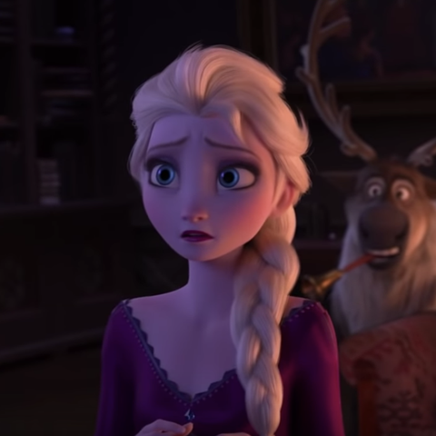 Download Frozen 2 Elsa Hair Down Frozen 1 Coloring Pages - Get ...