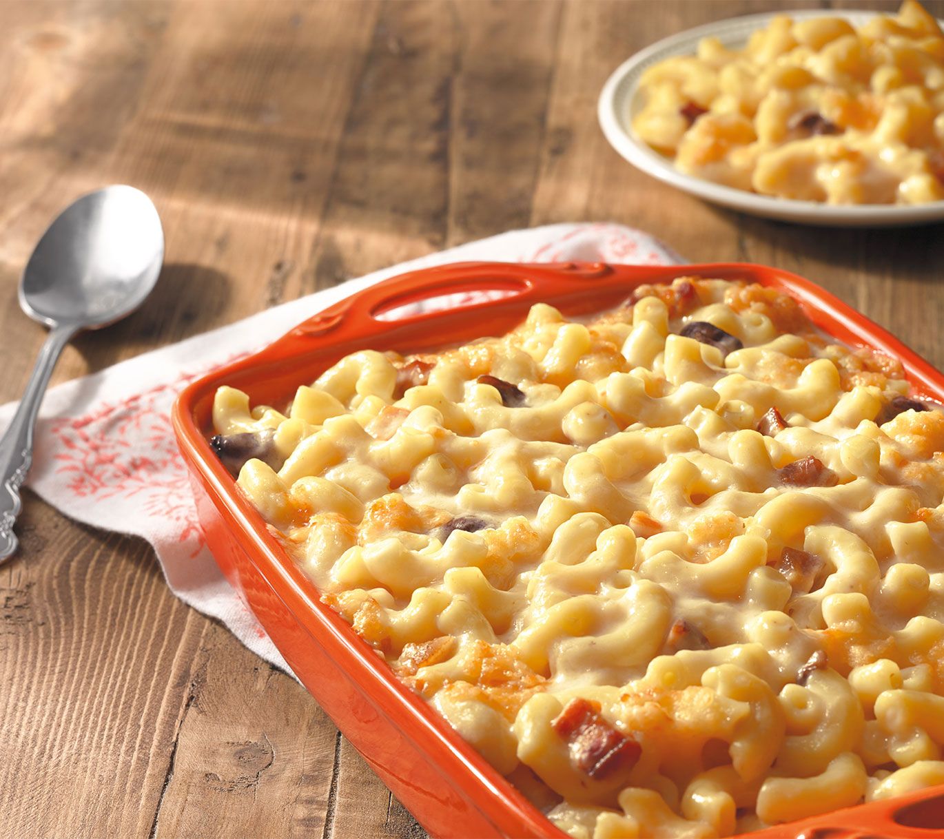 pioneer woman mac and cheese with mushrooms and bacon