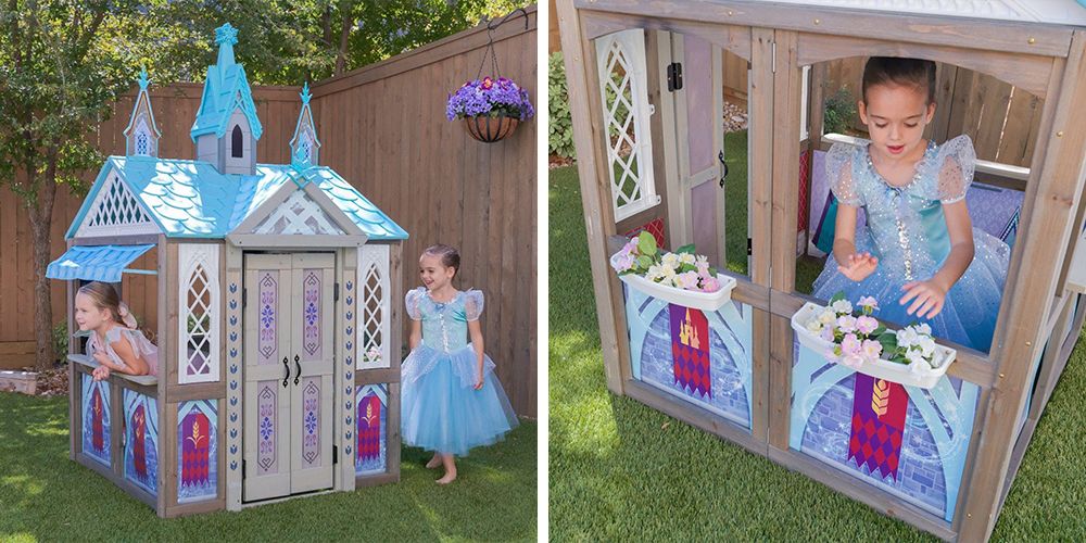 outdoor playhouse frozen