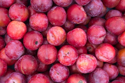 Full Frame Shot Of Plums