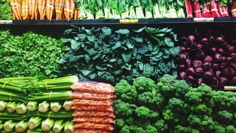Full Frame Shot Of Vegetables For Sale In Market