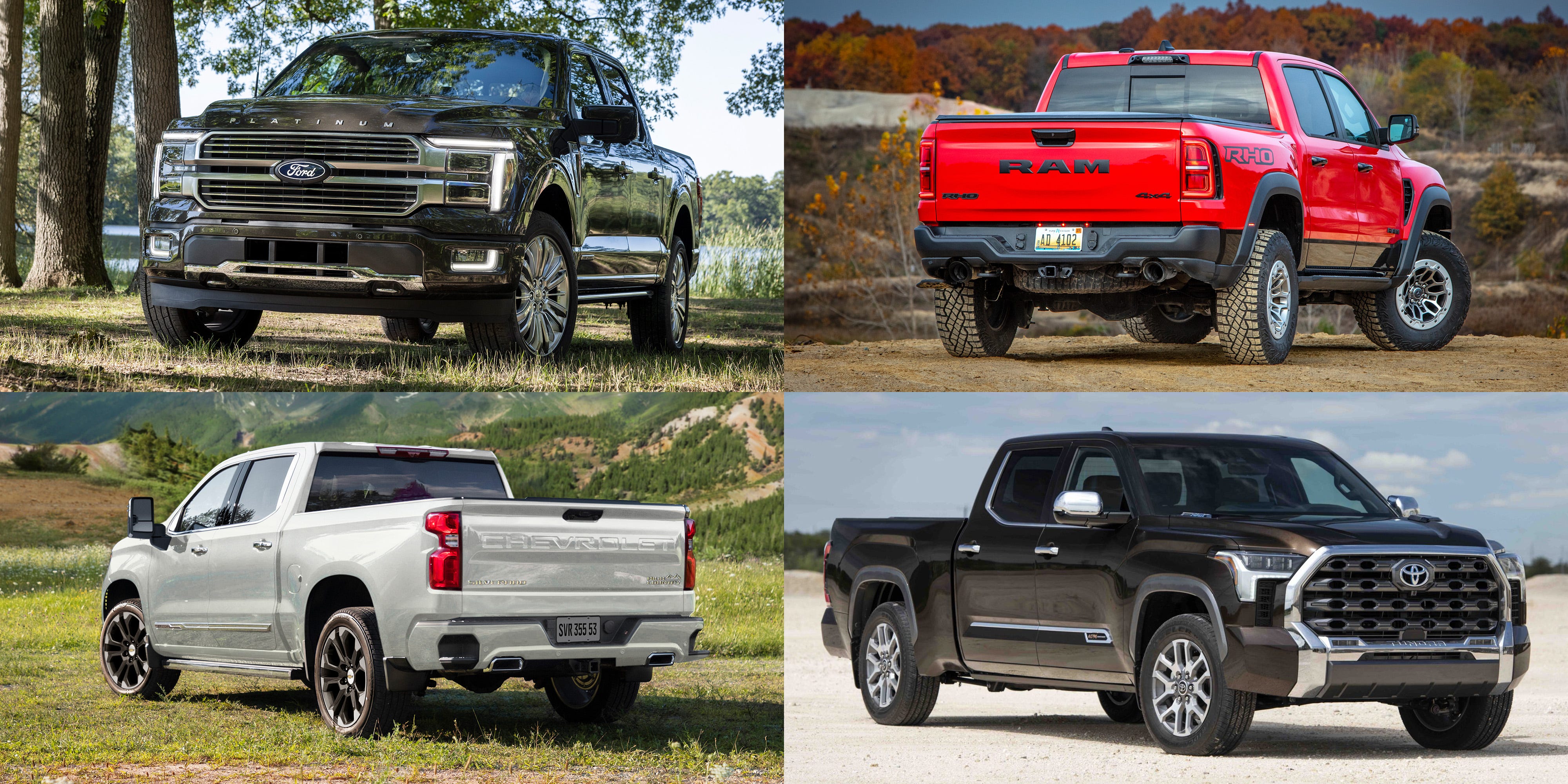 Best Full-Size Pickup Trucks for 2024 and 2025