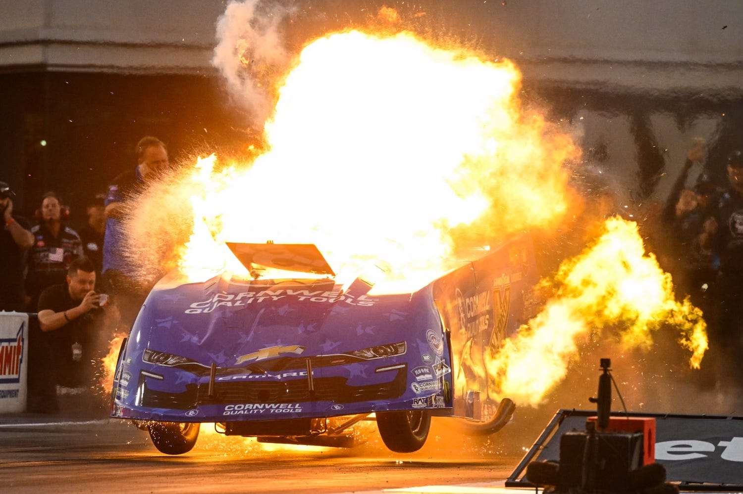 What Exactly Makes an NHRA Funny Car Blow Up