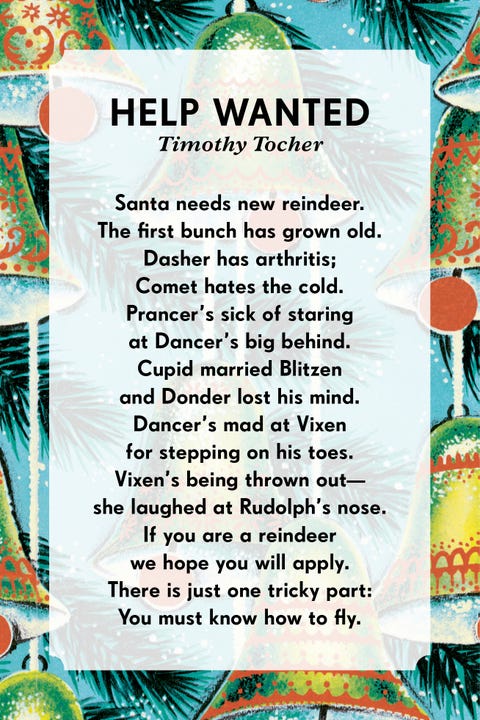 funny christmas poems