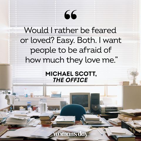 funny quotes about life  michael scott the office