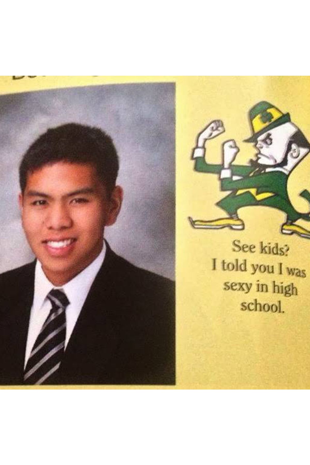 Download yearbook grad quote PNG