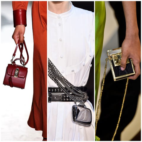 Salvatore Ferragamo, Alexander McQueen, Brandon Maxwell