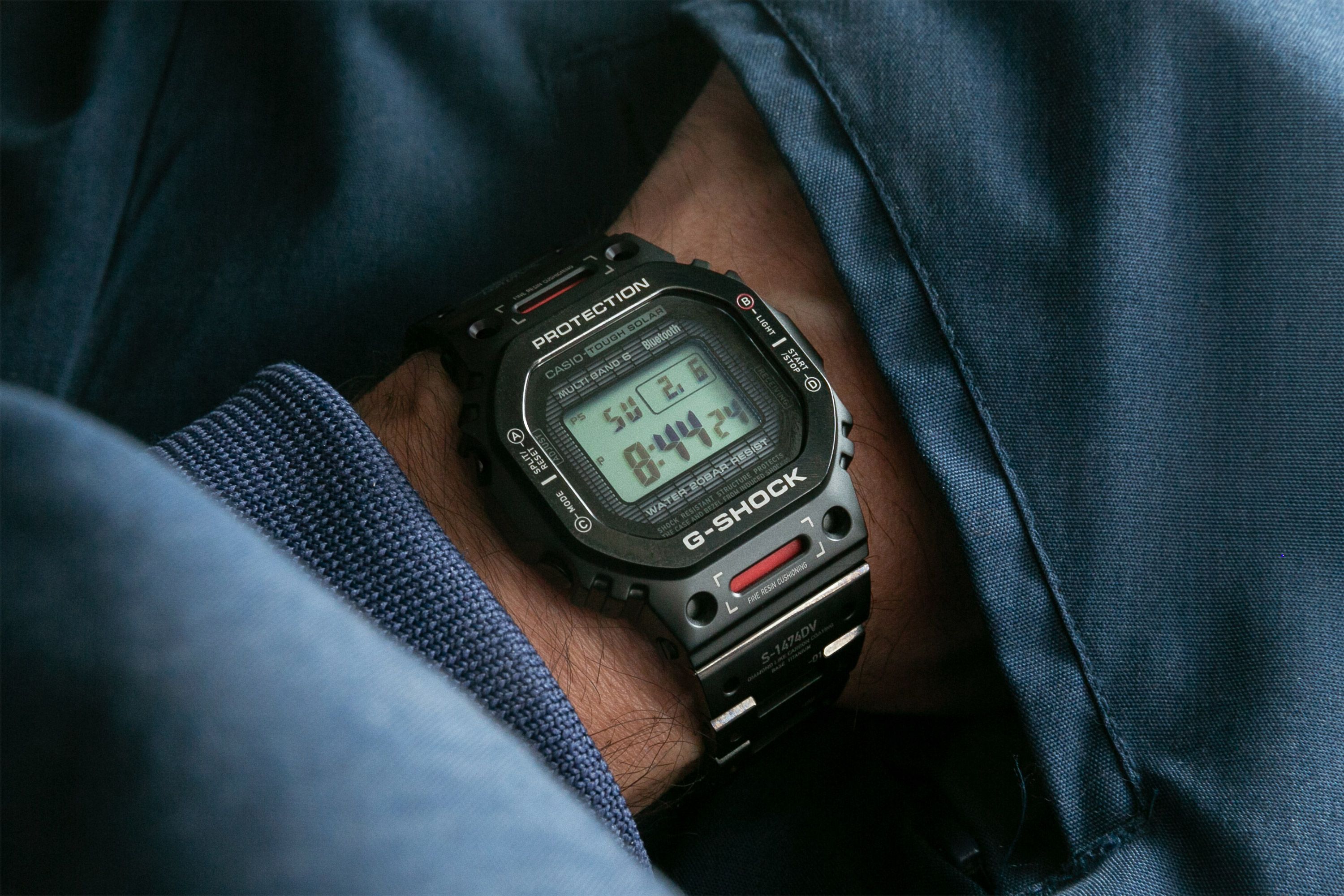 how to work g shock watch