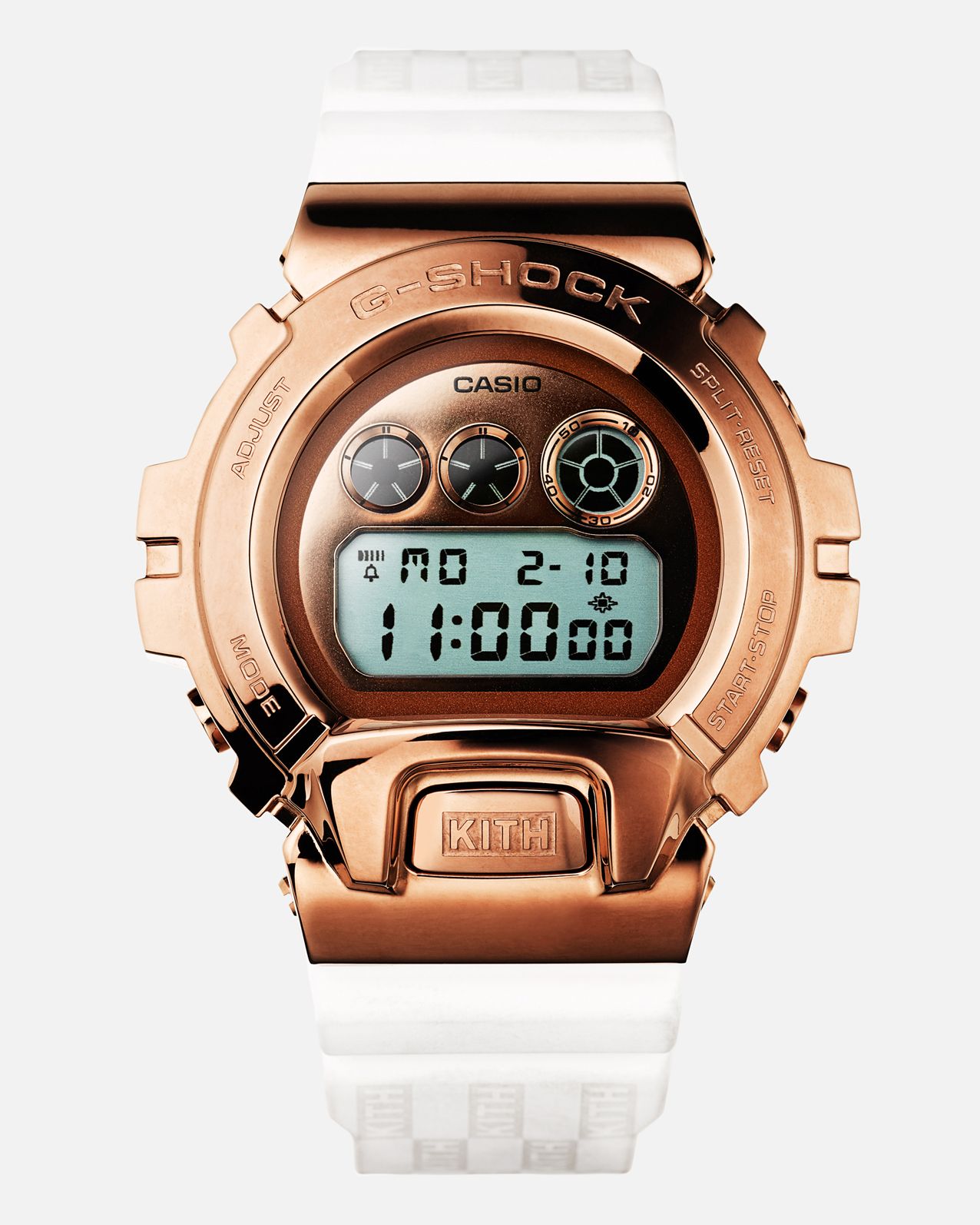 G-SHOCK與KITH 推出玫瑰金限量聯名手錶！設計又帥又美潮流控