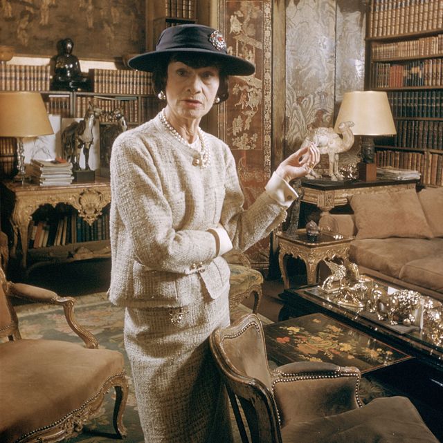 gabrielle coco chanel in paris, france in 1959