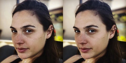 Celebrities Taking Selfies Without Makeup