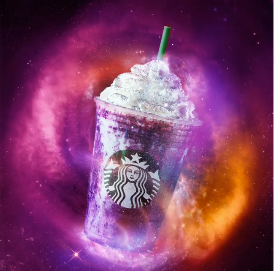 Starbucks Is Now Selling A Trippy 'Galaxy' Frappuccino—But 