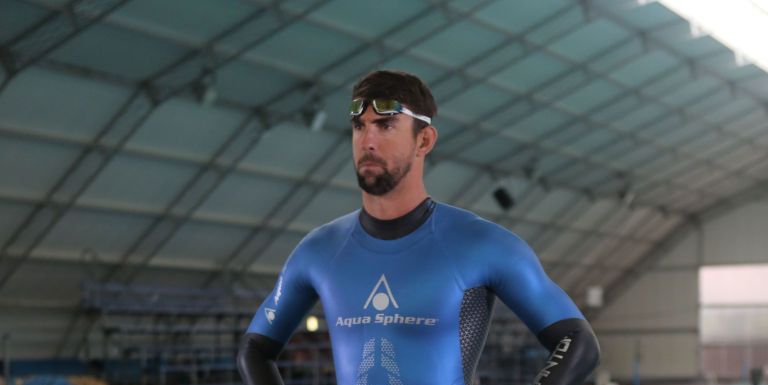 Sure Michael Phelps Is Racing A Shark But Hes Got One Hell Of A