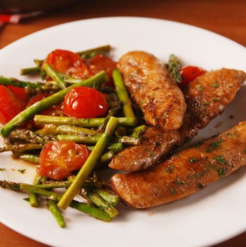 One-Pan Balsamic Chicken one pan balsamic chicken