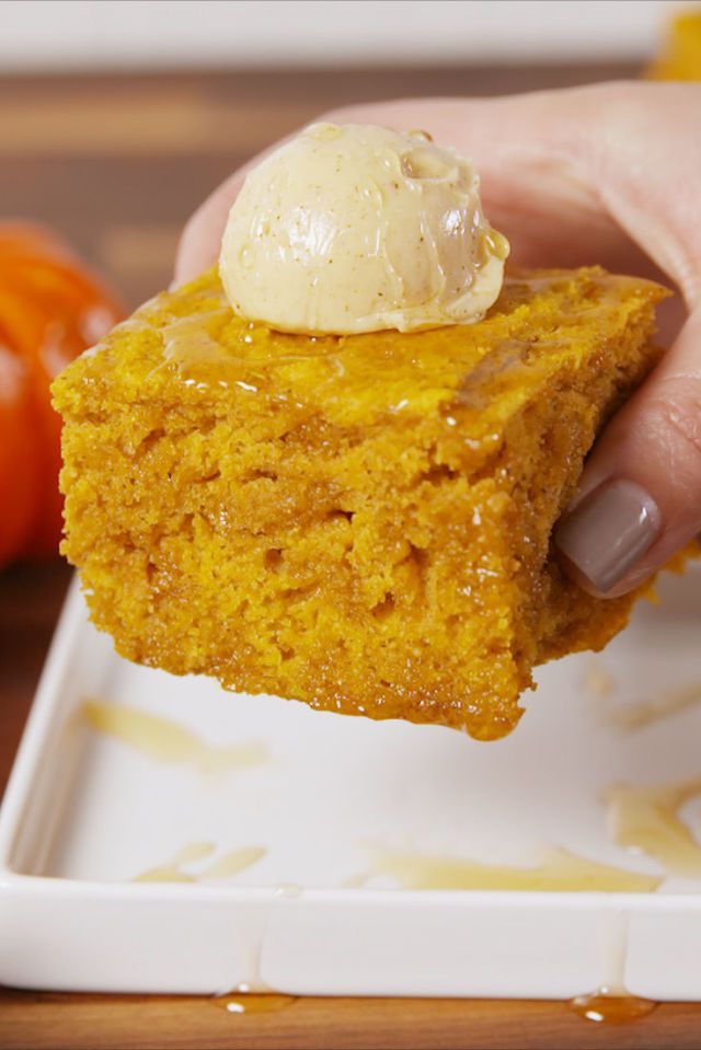 20 Easy Fall Recipes Best Autumn Meal Ideas   Gallery 1510004076 Delish Pumpkin Cornbread Pinterest Still002 1529339199 