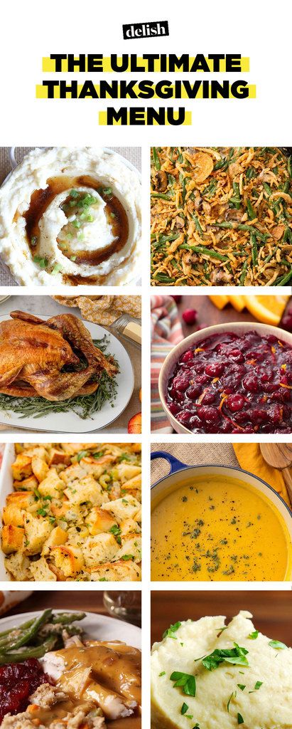 30 Traditional Thanksgiving Dinner Menu Ideas And Recipes