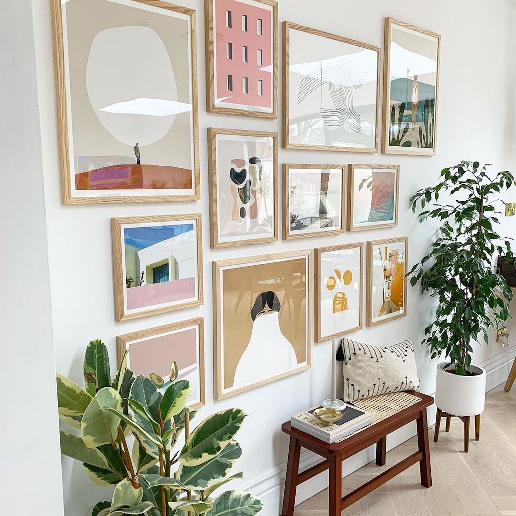 How To Hang A Gallery Wall Ideas And Tips An Eclectic - Frameimage.org