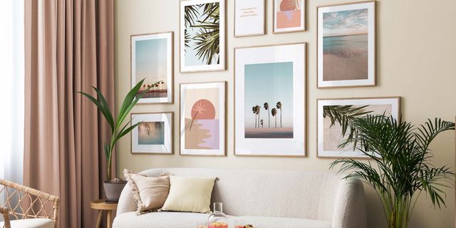 Create A Gallery Wall In 8 Simple Steps Photo - Picture Frame Wall Collage Template