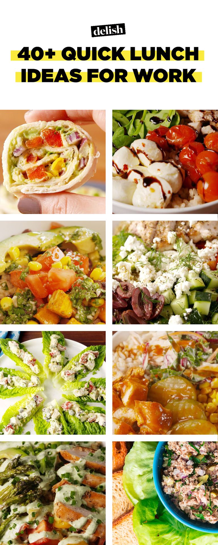 40+ Quick Lunch Ideas for Work – Recipes for Fast Work Lunches – Delish.com
