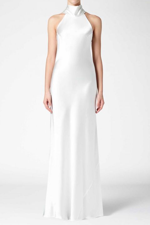 10 high-necked white dresses to buy this summer – White dresses with high necks