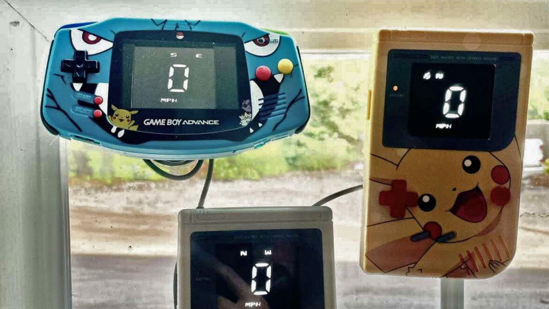 This Importer Fits JDM Cars With Custom Gameboy Speedometers