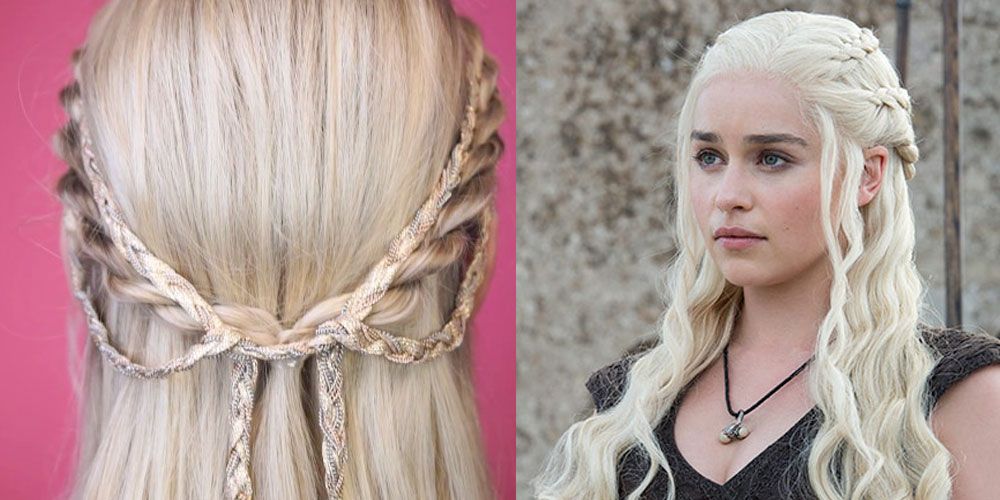 Daenerys Targaryen S Hair How To Get A Game Of Thrones Style Braided