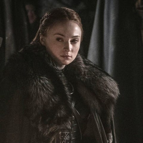 Sansa Stark went from being a scared child to a self-assured ruler in Games of Thrones.