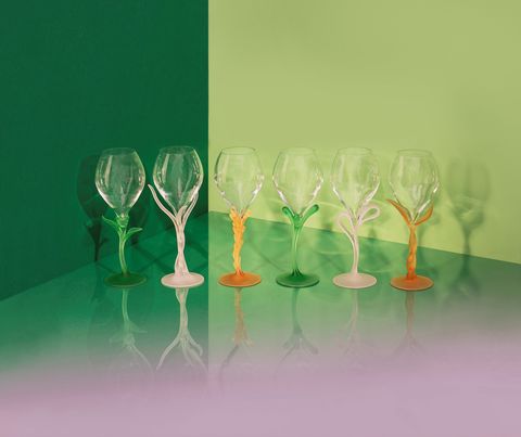 Green, Glass, Stemware, Transparent material, Still life photography, Wine glass, Drinkware, Champagne stemware, Tableware, Glasses, 